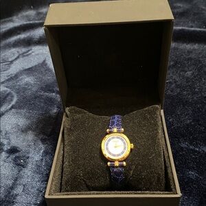 Gucci Gold Navy Watch Swiss Made